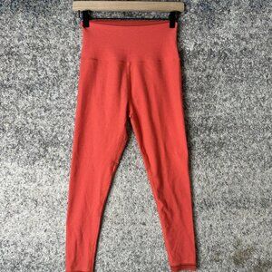 Beyond Yoga Pants Womens Medium Orange High Rise Leggings Activewear Workout